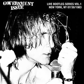 Cover image for Live Bootleg Series Vol. 1: 07/30/1983 New York, NY @ CBGB
