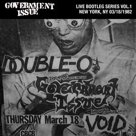 Cover image for Live Bootleg Series Vol. 1: 03/18/1982 New York, NY @ CBGB