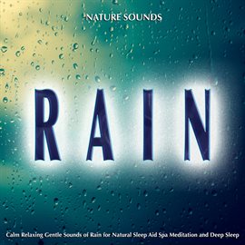 Cover image for Rain Nature Sounds: Calm Relaxing Gentle Sounds of Rain for Natural Sleep Aid Spa Meditation and Dee
