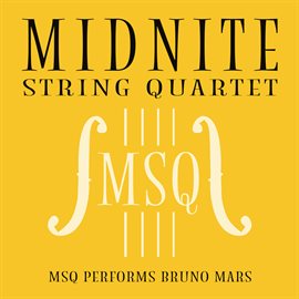 Cover image for MSQ Performs Bruno Mars