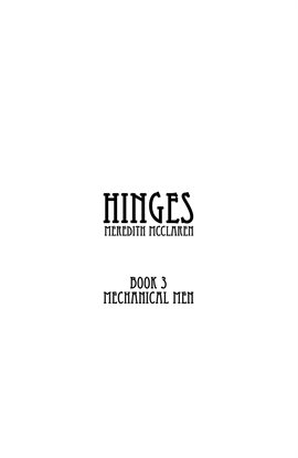 Cover image for Hinges Vol. 3: Mechanical Men