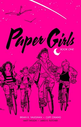 Cover image for Paper Girls: Deluxe Edition Book One