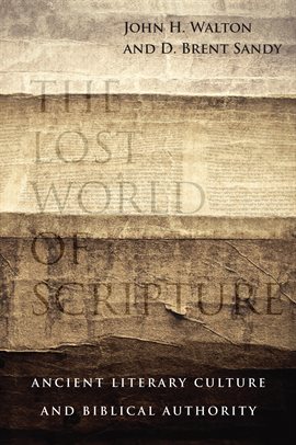 Cover image for The Lost World of Scripture