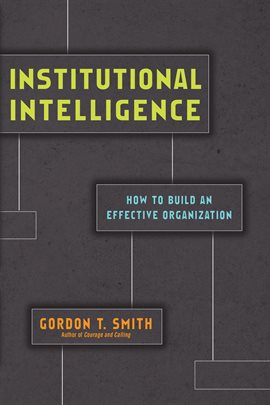 Cover image for Institutional Intelligence