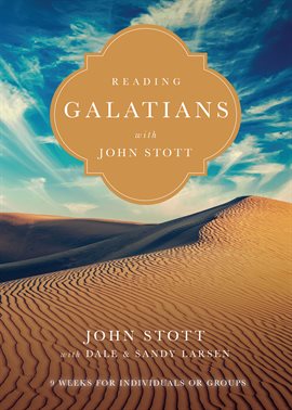 Cover image for Reading Galatians with John Stott