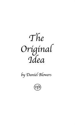 Imagen de portada para The Original Idea