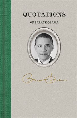 Imagen de portada para Quotations of Barack Obama