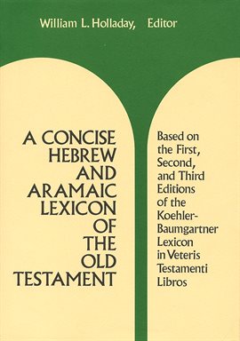 Cover image for A Concise Hebrew and Aramaic Lexicon of the Old Testament