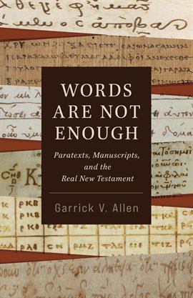 Cover image for Words Are Not Enough