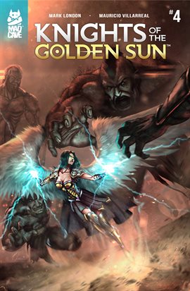Cover image for Knights of the Golden Sun #4