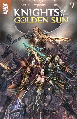 Cover image for Knights of the Golden Sun #7