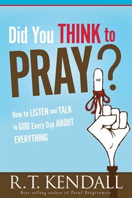 Imagen de portada para Did You Think To Pray