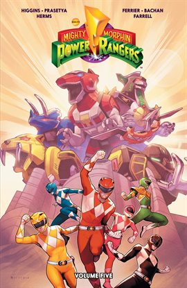Cover image for Mighty Morphin Power Rangers Vol. 5