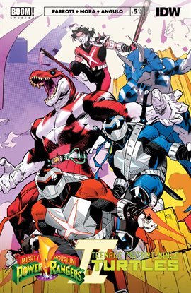 Cover image for Mighty Morphin Power Rangers/ Teenage Mutant Ninja Turtles II