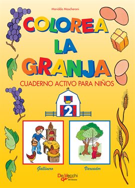 Cover image for Colorea la granja 2