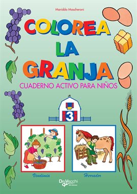 Cover image for Colorea la granja 3