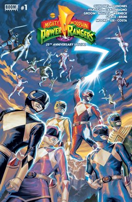 Cover image for Mighty Morphin Power Rangers Anniversary Special