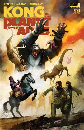 Cover image for Kong on the Planet of the Apes
