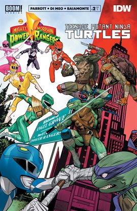 Cover image for Mighty Morphin Power Rangers/Teenage Mutant Ninja Turtles