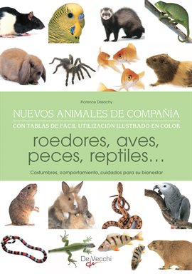 Cover image for Nuevos animales de compañía. Con tablas de fácil utilización ilustrado en color