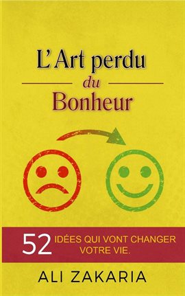 Cover image for L'Art perdu du bonheur