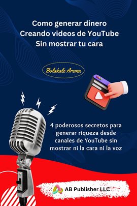 Cover image for Como generar dinero creando videos de YouTube sin mostrar tu cara
