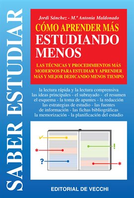 Cover image for Cómo Aprender Más Estudiando Menos