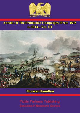 Imagen de portada para Annals Of The Peninsular Campaigns, Volume III