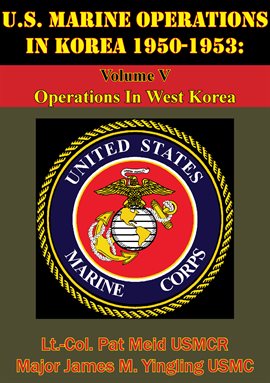 Cover image for U.S. Marine Operations In Korea 1950-1953