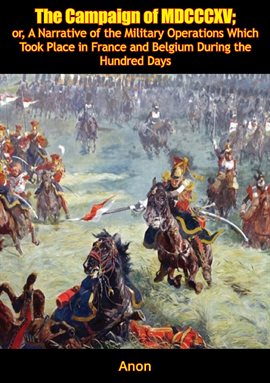 Imagen de portada para The Campaign of MDCCCXV