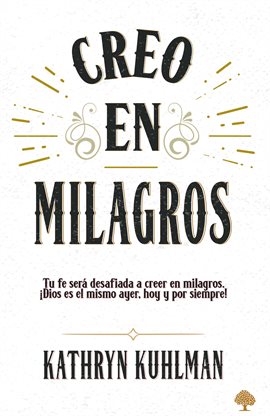 Cover image for Creo En Milagros