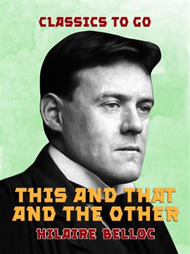 Cover image for This and That and the Other