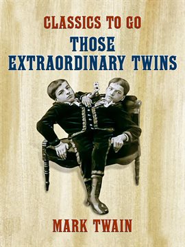 Cover image for Those Extraordinary Twins