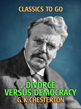 Cover image for Divorce versus Democracy