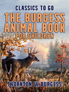 Cover image for The Burgess Animal Book for Children