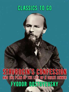 Cover image for Stavrogin's Confession and The Plan of The Life of a Great Sinner