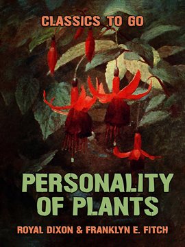 Cover image for Personality of Plants