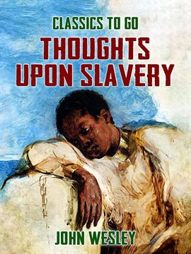 Cover image for Thoughts upon Slavery