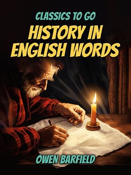 Cover image for History in English Words