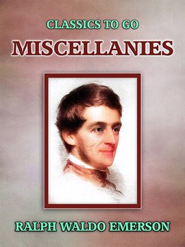 Cover image for Miscellanies