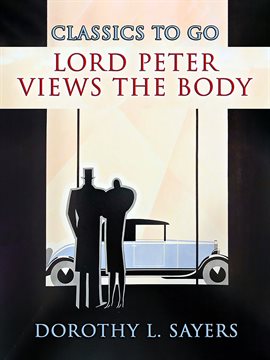 Cover image for Lord Peter Views the Body