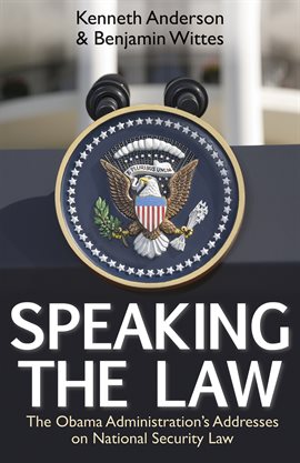Cover image for Speaking The Law