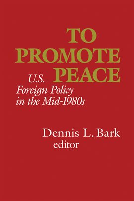 Cover image for To Promote Peace