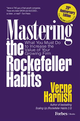 Image de couverture de Mastering the Rockefeller Habits