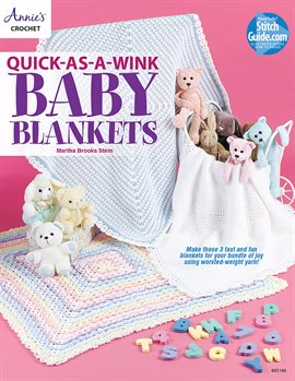 Cover image for Quick-as-a-Wink Baby Blankets