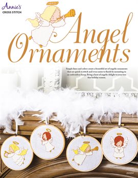 Cover image for Angel Ornaments Cross Stitch