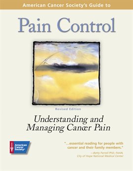 Cover image for American Cancer Society's Guide to Pain Control