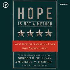 Cover image for Hope Is Not a Method