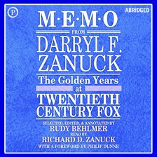 Cover image for Memo From Darryl F. Zanuck