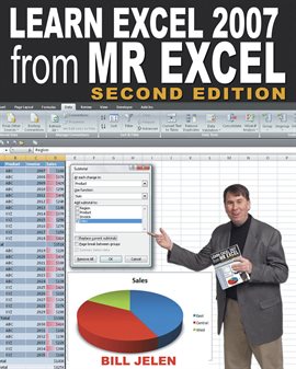 Cover image for Learn Excel 97 Through Excel 2007 From Mr. Excel
